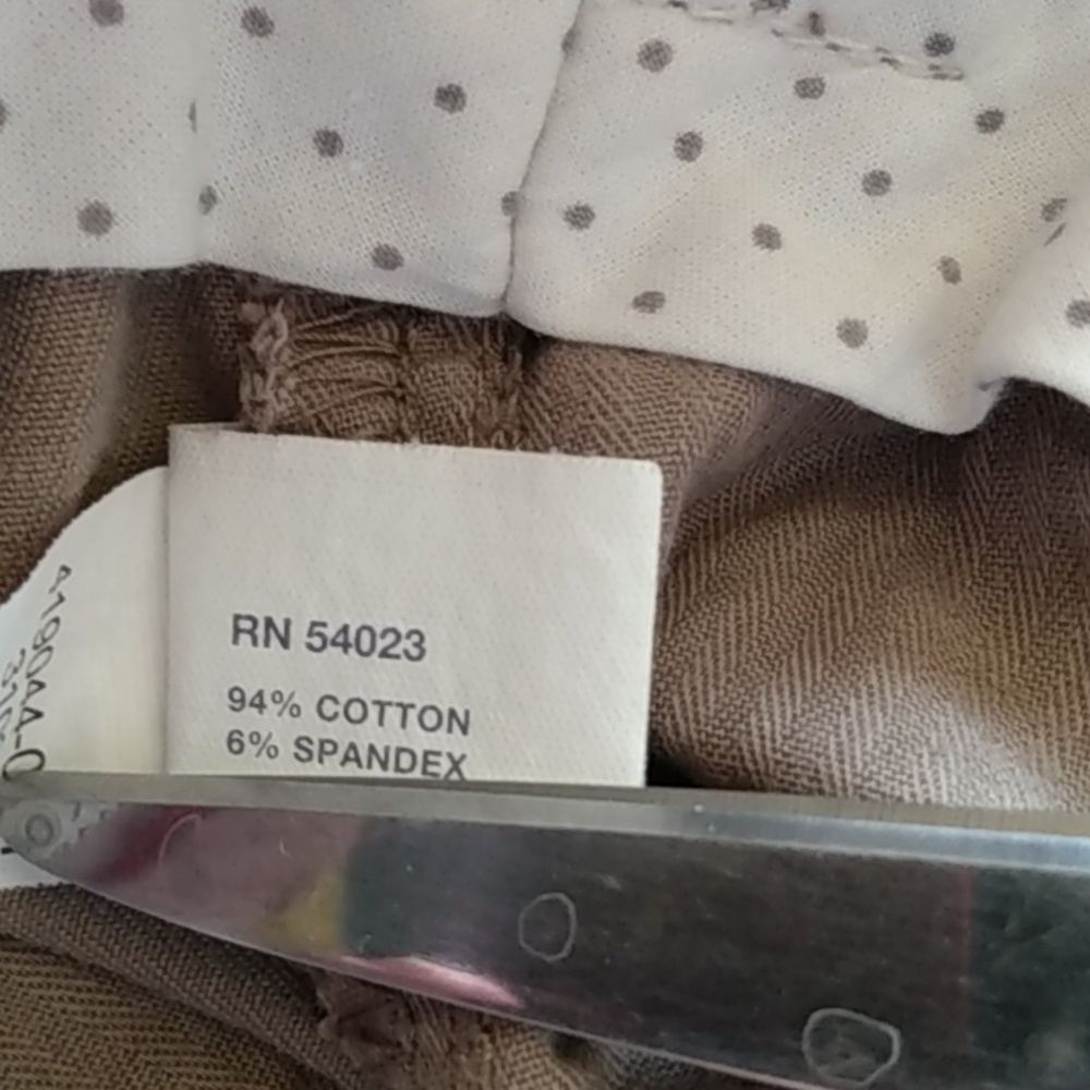 *Gap Straight Ankle Jeans - Gap Stretch – Tan‎ – Women Size 12 - Picture 13 of 13